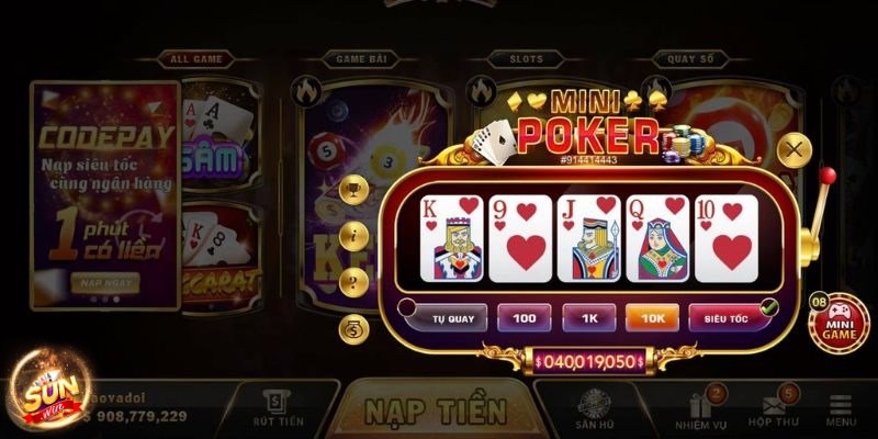 Lợi Ích Khi Chơi Poker Online